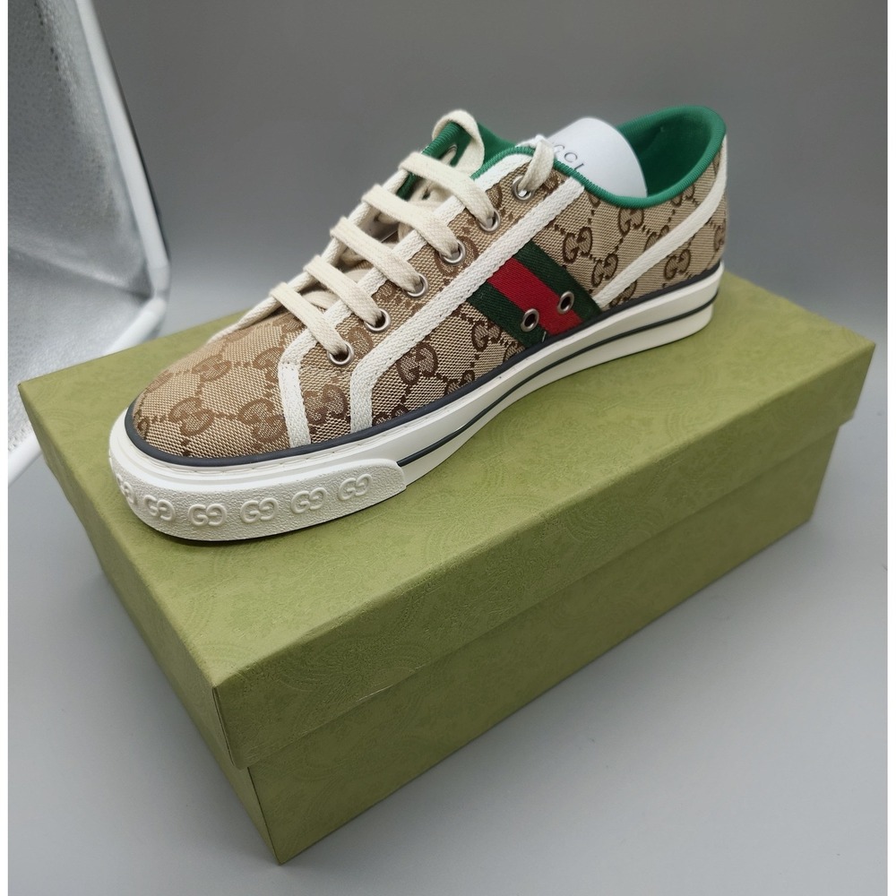 Gucci Tennis 1977 GG Supreme Canvas Sneakers Size 35.5 [GNH018570]
